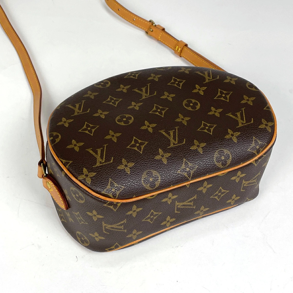 Louis Vuitton Monogram Blois Bag Shoulder Brown Crossbody